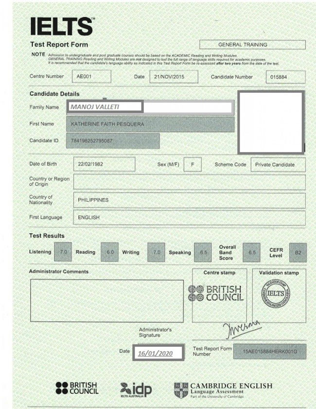 How Long Is Valid Ielts Certificate