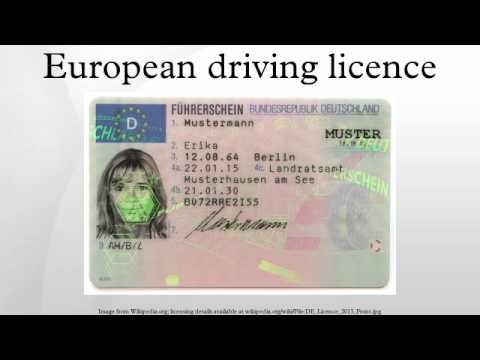 european drivers license