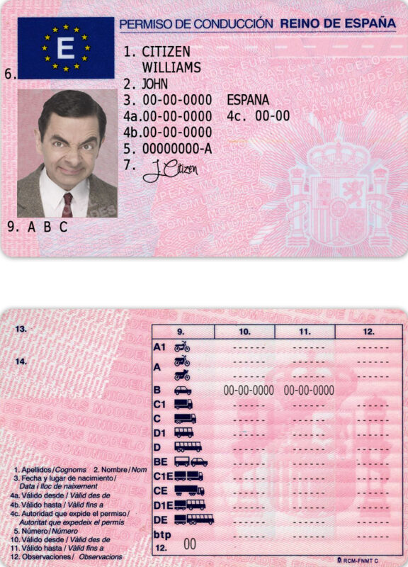 eu driving license